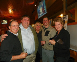 Dan Greco on left, Judy Briggs on right. Judy-Briggs