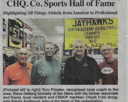 CHQ. Co. Sports Hall Of Fame. <em>Lakeside Ledger</em> , September 20, 2018. CHQ. Co. Sports Hall Of Fame. September 20, 2018.