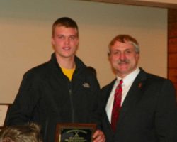CSHOF 2013 Awards Banquet. Lyle Howard, Pine Valley, with Bruce Baumgartner. February 18, 2013. CSHOF 2013 Awards Banquet. February 18, 2013.