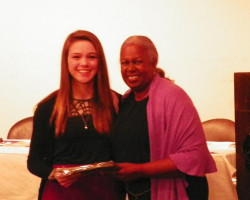 CSHOF 2014 Awards Banquet. Mackenzie Swatrzman and Sharon Robinson. February 17, 2014. CSHOF 2014 Awards Banquet. February 17, 2014.