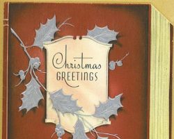 1941 Marty Haines Christmas card Marty Haines Xmas card 1941 cover