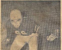 Jim McCusker, Tackle. 1952. Jim McCusker, Tackle. 1952.