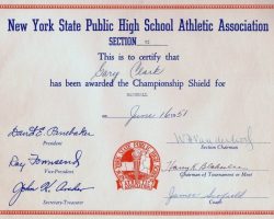 NYSPHSAA baseball, 1951. NYSPHSAA baseball, 1951.