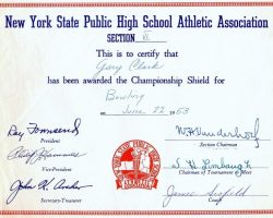 NYSPHSAA bowling, 1953. NYSPHSAA bowling, 1953.