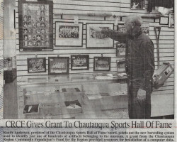 Chautauqua Sports Hall Of Fame. <em>Post-Journal</em> (Jamestown), February 14, 2015. Chautauqua Sports Hall Of Fame . February 14, 2015.
