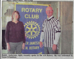 AM Rotary Hears About Chautauqua Sports Hall Of Fame. <em>Post-Journal</em> (Jamestown), April 22, 2013. AM Rotary Hears About Chautauqua Sports Hall Of Fame. April 22, 2013.