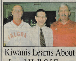 Kiwanis Learns About Local Hall of Fame. <em>Post-Journal</em> (Jamestown), May 11, 2012. Kiwanis Learns About Local Hall of Fame. May 11, 2012.