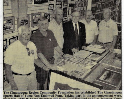 The Chautauqua Sports Hall of Fame Non-Endowed Fund established. <em>Post-Journal</em> (Jamestown), August 19, 2011. The Chautauqua Sports Hall of Fame Non-Endowed Fund established. August 19, 2011.