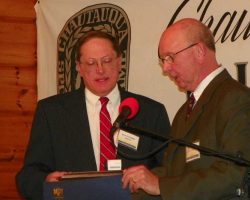 CSHOF 2013 Awards Banquet. Dan Palmer with Randy Anderson. February 18, 2013. CSHOF 2013 Awards Banquet. February 18, 2013.