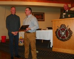 Prechtl Award to Trevor Micek. Prechtl-Award-Micek