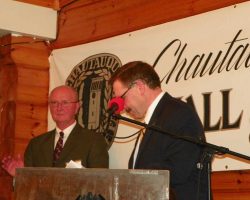 CSHOF 2013 Awards Banquet. Randy Anderson and Chip Johnson. February 18, 2013. CSHOF 2013 Awards Banquet. February 18, 2013.