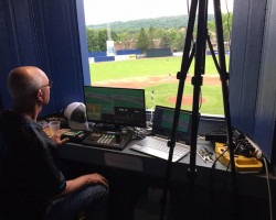 Randy Anderson video streaming a Jamestown Tarp Skunks game. Summer 2022. Randy Anderson video streaming a Jamestown Tarp Skunks game. Summer 2022.