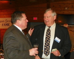 CSHOF 2012 Awards Banquet. Rich Dixon and Bill Rollinger. Photo courtesy Heidi Anderson. February 20, 2012. CSHOF 2012 Awards Banquet. February 20, 2012.