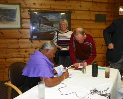 CSHOF 2014 Awards Banquet. Sharon Robinson and Terry Frank. February 17, 2014. CSHOF 2014 Awards Banquet. February 17, 2014.