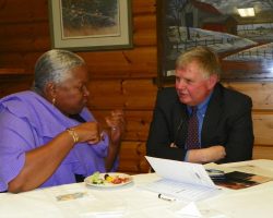 CSHOF 2014 Awards Banquet. Sharon Robinson and Greg Peterson. February 17, 2014. CSHOF 2014 Awards Banquet. February 17, 2014.