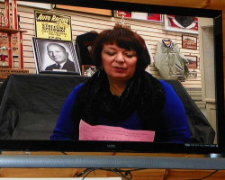 CSHOF 2013 Awards Banquet. Rosemary DiDomenico presents Jim Foti. February 18, 2013. CSHOF 2013 Awards Banquet. February 18, 2013.