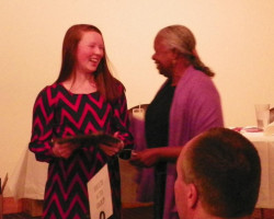 CSHOF 2014 Awards Banquet. Ryanne Dugan and Sharon Robinson. February 17, 2014. CSHOF 2014 Awards Banquet. February 17, 2014.