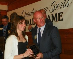 Shannon Gunnell and Shane Conlan. Shannon Gunnell and Shane Conlan.