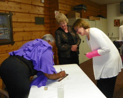CSHOF 2014 Awards Banquet. Sharon Robinson and Pam Ames. February 17, 2014. CSHOF 2014 Awards Banquet. February 17, 2014.