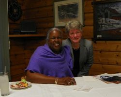 CSHOF 2014 Awards Banquet. Sharon Robinson and Sharon Cederquist. February 17, 2014. CSHOF 2014 Awards Banquet. February 17, 2014.