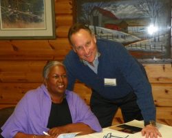 CSHOF 2014 Awards Banquet. Sharon Robinson and Tim Shults. February 17, 2014. CSHOF 2014 Awards Banquet. February 17, 2014.