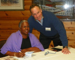 CSHOF 2014 Awards Banquet. Sharon Robinson and Tim Shults. February 17, 2014. CSHOF 2014 Awards Banquet. February 17, 2014.