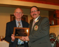 Sharp Award - Dennis Webster wth Chip Johnson. Sharp-Award-Webster-Chip