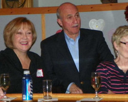 CSHOF 2013 Awards Banquet. Sue Benson, Lou Mazzie, and Sue Lindquist. February 18, 2013. CSHOF 2013 Awards Banquet. February 18, 2013.