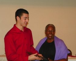 CSHOF 2014 Awards Banquet. Tanner Hoose and Sharon Robinson. February 17, 2014. CSHOF 2014 Awards Banquet. February 17, 2014.
