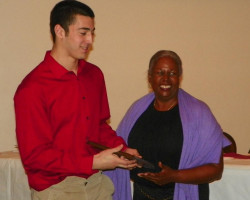 CSHOF 2014 Awards Banquet. Tanner Hoose and Sharon Robinson. February 17, 2014. CSHOF 2014 Awards Banquet. February 17, 2014.