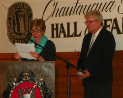 Terri Walsh and Bill Olson. Terri Walsh and Bill Olson.