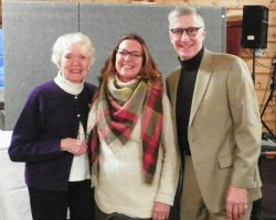 Thelma Ecklund, Cindy and Mark Hanson. Thelma-Ecklund-Cindy-and-Mark-Hanson