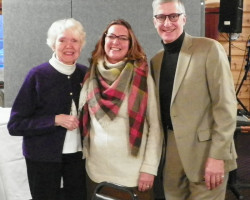 Thelma Ecklund, Cindy and Mark Hanson. Thelma-Ecklund-Cindy-and-Mark-Hanson