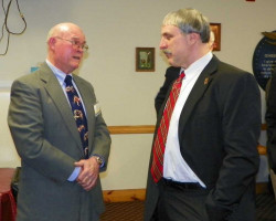 CSHOF 2013 Awards Banquet. Walt Thurnau with Bruce Baumgartner. February 18, 2013. CSHOF 2013 Awards Banquet. February 18, 2013.