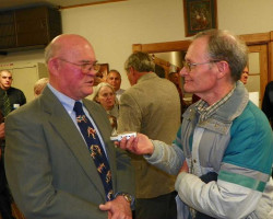 CSHOF 2013 Awards Banquet. Walt Thurnau and Terry Frank, WJTN. February 18, 2013. CSHOF 2013 Awards Banquet. February 18, 2013.