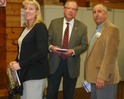 CSHOF 2014 Awards Banquet. Tiffany Decker, Randy Sweeney, Mike LaTone. February 17, 2014. CSHOF 2014 Awards Banquet. February 17, 2014.