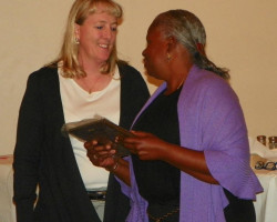 CSHOF 2014 Awards Banquet. Tiffany Decker and Sharon Robinson. February 17, 2014. CSHOF 2014 Awards Banquet. February 17, 2014.