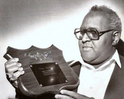 Appreciation award to Tony LeVoie, 1978. Tony LeVoie 1978