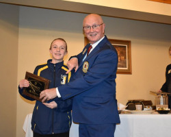 Teghan Trocki - Frewsburg Central - NYS Elks Hoop Shoot 10-11 Girls Champion. Trocki