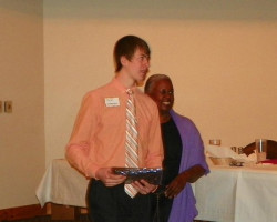 CSHOF 2014 Awards Banquet. Tyler Swanson and Sharon Robinson. February 17, 2014. CSHOF 2014 Awards Banquet. February 17, 2014.