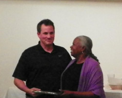 CSHOF 2014 Awards Banquet. Vince Gullo and Sharon Robinson. February 17, 2014. CSHOF 2014 Awards Banquet. February 17, 2014.