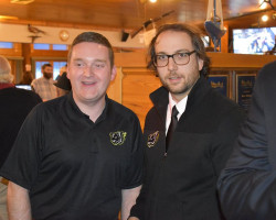 Matt Warren and Frank Fanning - Jamestown Tarp Skunks. Warren-Fanning