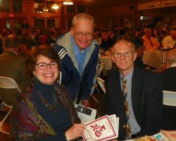 Terry Frank with Sheila and Dennis Webster Websters-and-Frank