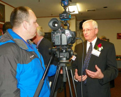 CSHOF 2013 Awards Banquet. YNN interview. February 18, 2013. CSHOF 2013 Awards Banquet. February 18, 2013.