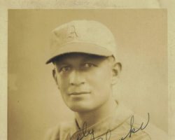 Howard Ehmke autographed photo. Photo courtesy of the Silver Creek Historical Center. Howard Ehmke autographed photo.