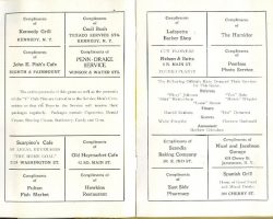 1942 Basketball program page 3 basketball program 3-21-42 p3