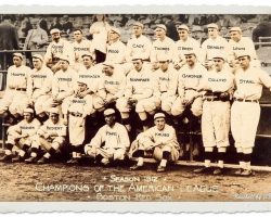American League Champions, 1912. American League Champions, 1912.
