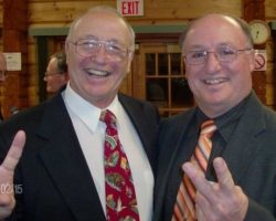 CSHOF 2010 Awards Banquet. The Criscione brothers -1994 inductee Pete and 2010 inductee Dave - photo courtesy of Dave Criscione. February 15, 2010. CSHOF 2010 Awards Banquet. February 15, 2010.