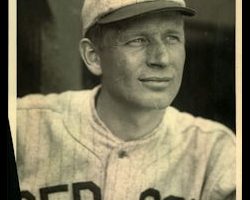 Howard Ehmke with Boston Red Sox. Howard Ehmke