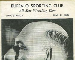 1940 wrestling program cover wrestling program 1940 cover